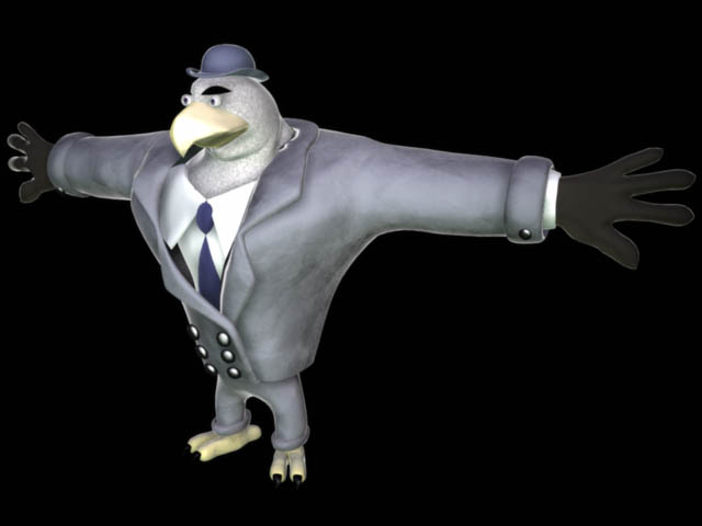 Un-textured Render